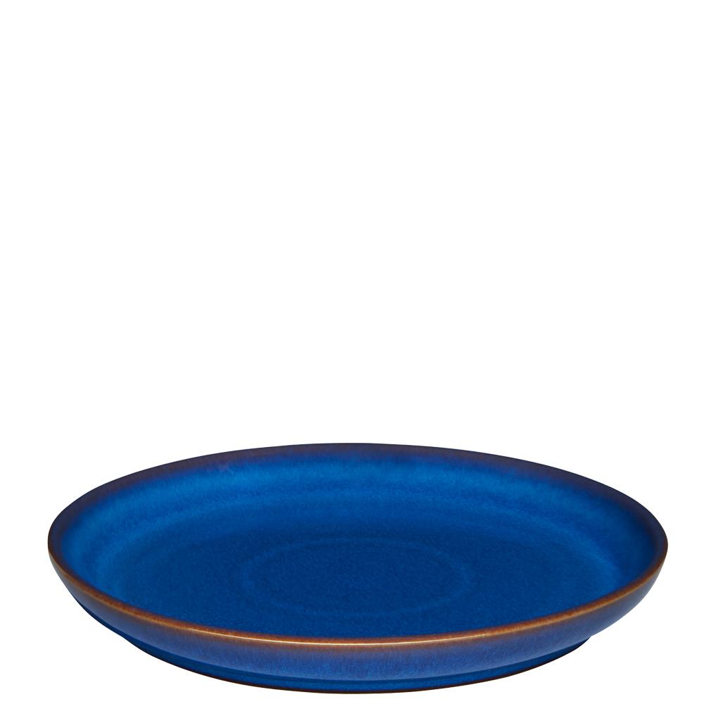 Denby Imperial Blue Medium Coupe Plate